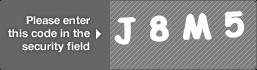 captcha code for visual authentication  letter J number 8 letter M number 5
