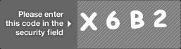 captcha code for visual authentication  letter X number 6 letter B number 2