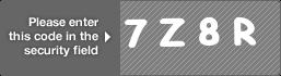captcha code for visual authentication  number 7 letter Z number 8 letter R