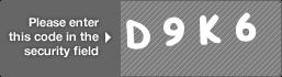 captcha code for visual authentication  letter D number 9 letter K number 6