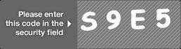 captcha code for visual authentication  letter S number 9 letter E number 5