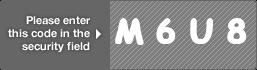 captcha code for visual authentication  letter M number 6 letter U number 8